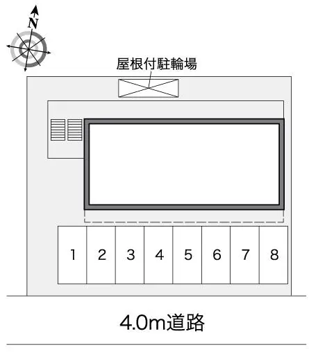 レオパレスＹＡＨＡＧＩⅡ 3