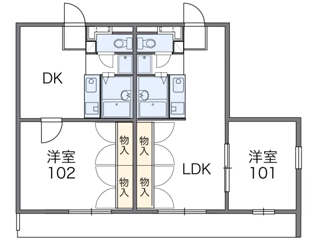 レオパレス大木館弐 1