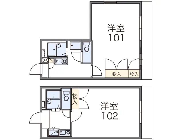 レオパレスグリーンビュー 1