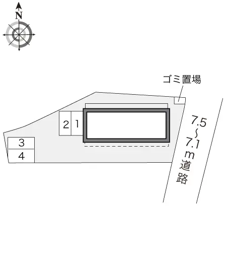 レオパレスメローネⅡ 2