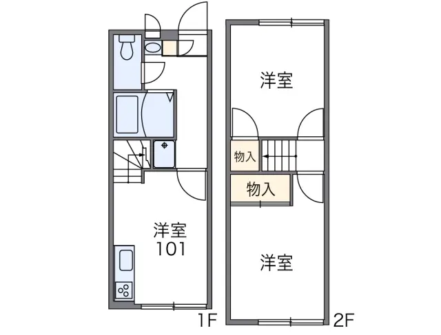 レオパレスボヌールエスパースＥ 1