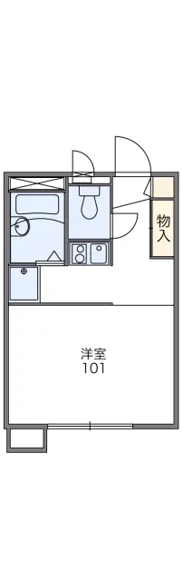 レオパレスルミエール藍 1