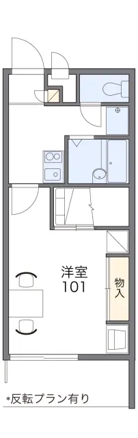 レオパレスしんどうⅢ 1