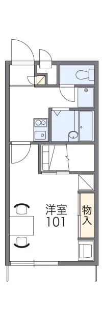 レオパレス朝見１号館 1