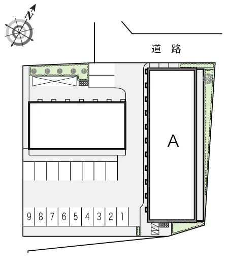 レオパレスヴィラパルク壱番館 2