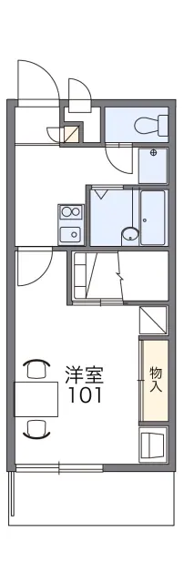 レオパレスアベニュー新涯 1