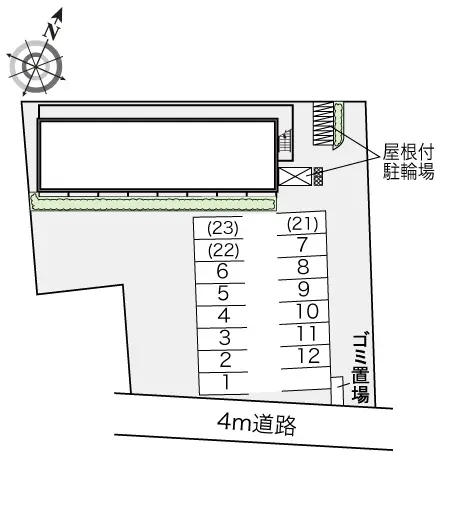 レオパレスグリーンエイジ貝塚 2