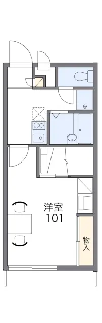 レオパレス高田Ⅱ 1