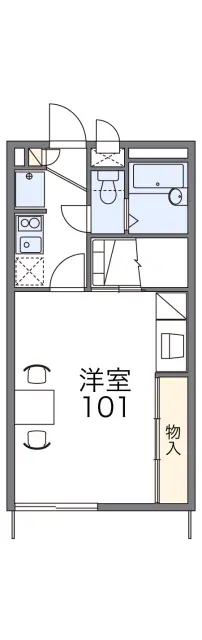 レオパレスエスポアール２番館 1