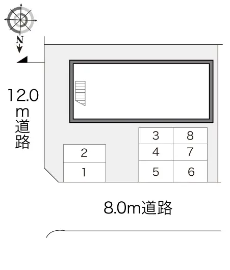 レオパレスノースシティⅡ 2