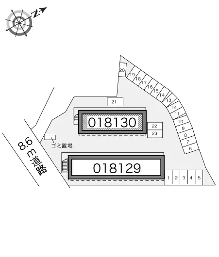 レオパレス西市Ｂ 2