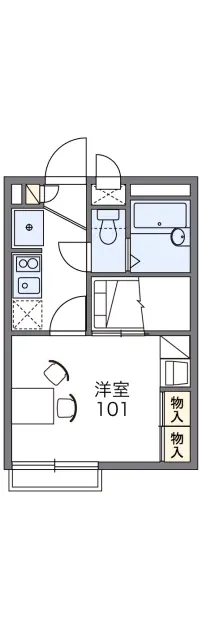 レオパレスウエストコート 1