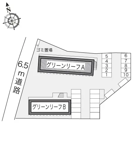 レオパレスグリーンリーフ　Ａ 2