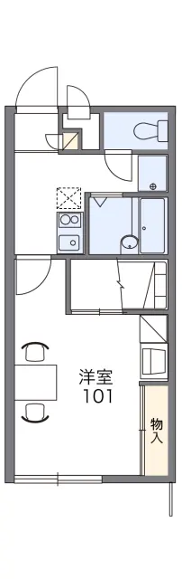 レオパレスＭａｒｉｎｅ　Ｎ館 1