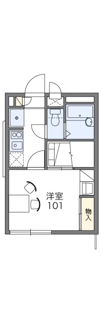 レオパレスレ・パラン 1