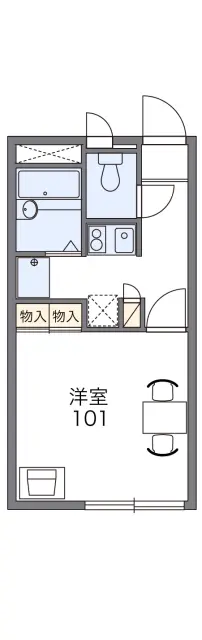 レオパレス若宮Ⅱ 1