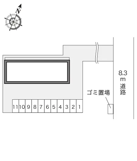 レオパレス追分台Ｂ 2