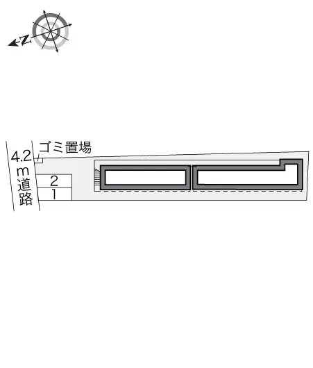 レオパレスＭｕｎｄａｋａ 2