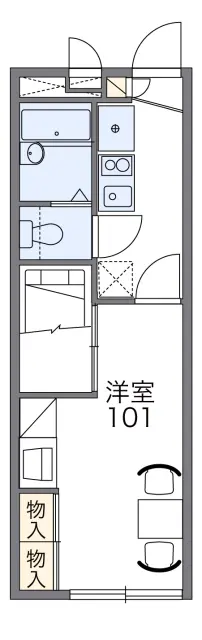 レオパレスプレミール児島 1