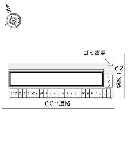 レオパレス県庁東 3