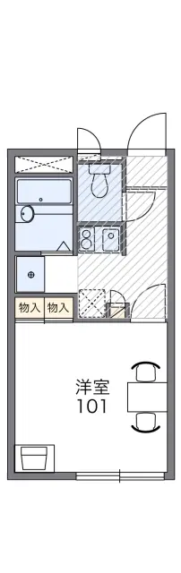 レオパレス御本丸壱番館 1