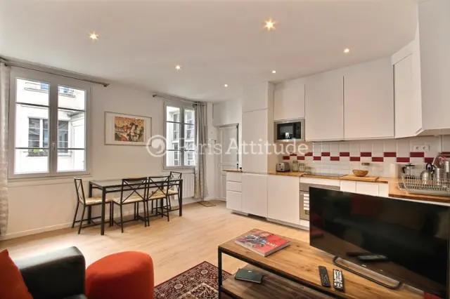 Rental Furnished apartment 1 bedroom - 35m² - Ile Saint Louis - Paris 3