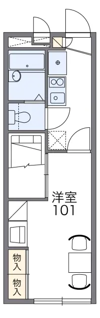 レオパレスＭＯＲＥニ島 1