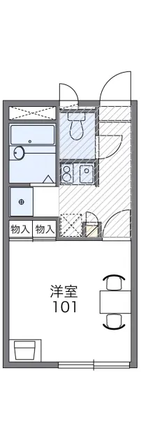 レオパレスパールリビエールⅡ 1