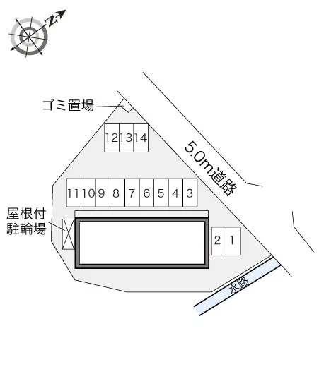 レオパレスＮａｋａｎｏｈａｒａ 2