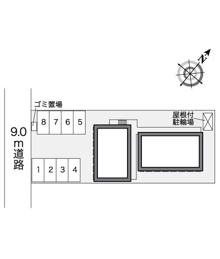 レオパレスグリーンパーク深谷 2