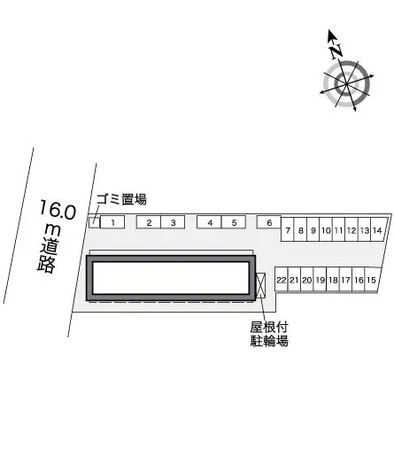 レオパレスベアージュⅢ 2