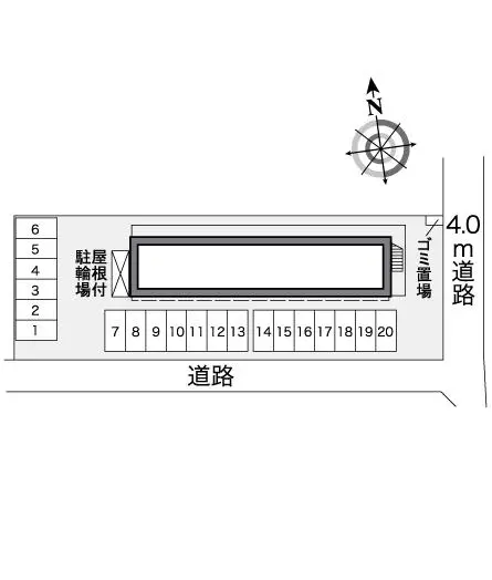 レオパレスエーレⅡ 2