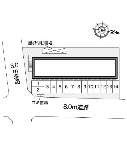 レオパレス三政荘 2
