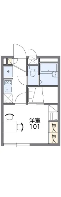 レオパレスドマーニ錦町 1