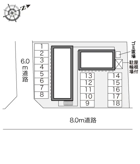 レオパレスサンライズ長濱 2