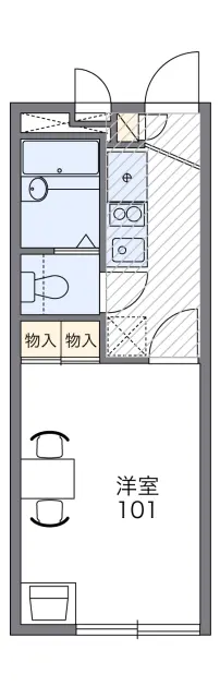 レオパレスコスモス新河岸 1