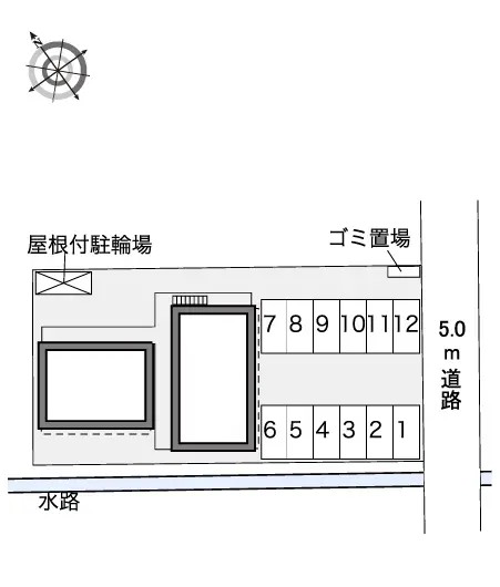 レオパレスエクレール田間 2