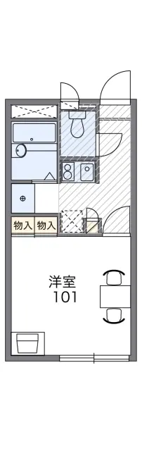 レオパレスル　シエル 1