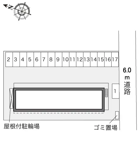 レオパレスフローラルコート　Ｓ 2