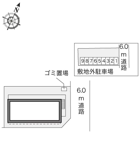 レオパレスシェリーⅡ 2