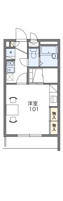 レオパレスコート　ヤヒロ　Ⅱ 1
