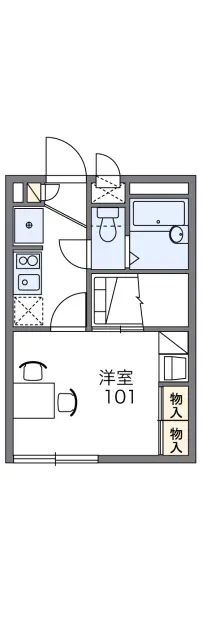 レオパレスレジデンス　磐田 1