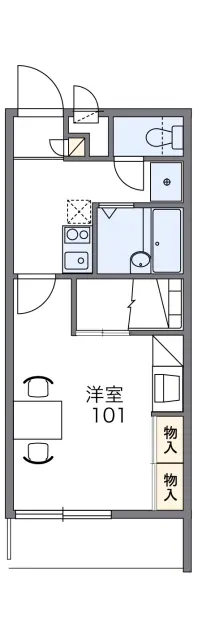 レオパレスベル　クリスタル 1