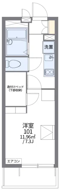 レオパレス山竹Ⅱ 1