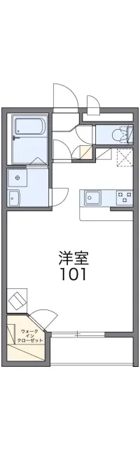 レオパレスウォームコーポ深阪 1