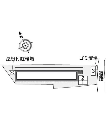 レオパレスヴィラージュ長洲 2