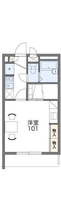 レオパレスクレスト川越 1