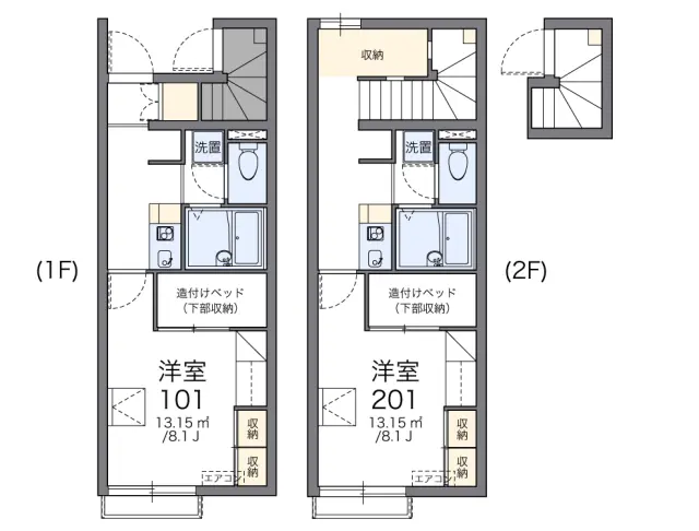 レオパレス古川Ⅲ 1