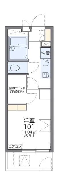 レオパレス東淡路ＷＥＳＴ 1