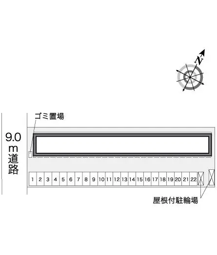 レオパレスＯＡＳＩＳⅡ 2